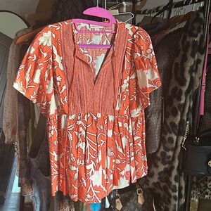 Knox Rose Shirt Size Medium in Women’s. 
From target. Warn once.